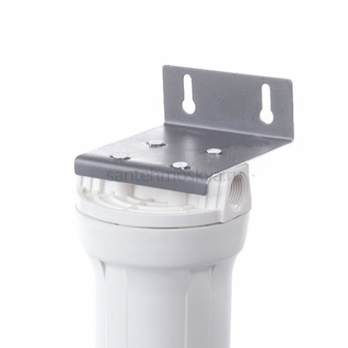 Магистральный фильтр для воды со сменным картриджем Гейзер 1П 1/2" металлическая скоба 32003 (Geizer)
