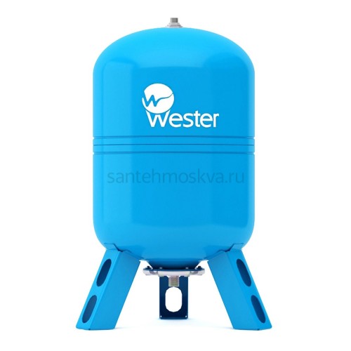 Расширительный бак Wester WAV200, 200 л, для водоснабжения (верт. уст.)