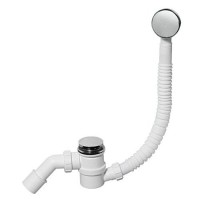 Сифон для ванны автомат McAlpine MRB11, click-clack (cлив-перелив)