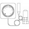 Термостат Oventrop Uni FH 1012395, с дистанционной настройкой, с нулевой отметкой, капиллярная трубка 1.5 м (Овентроп)