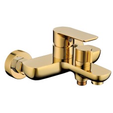Смеситель для ванны и душа Grocenberg GB8009 золото