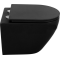 Унитаз подвесной BelBagno Colorato чёрный матовый, BB062CHR-MB