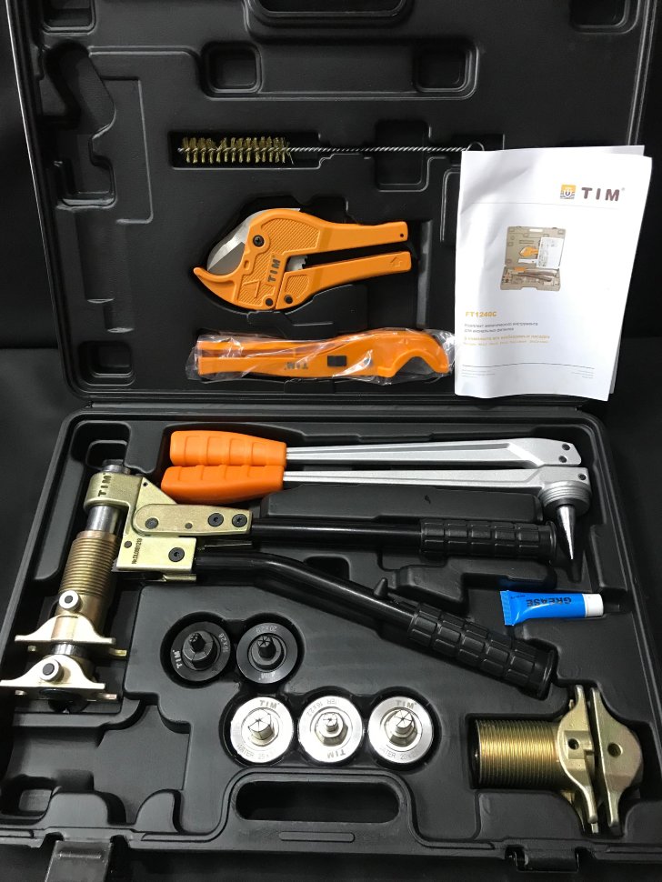 Ручной универсальный аксиальный пресс инструмент TIM, PINK + STABIL ...